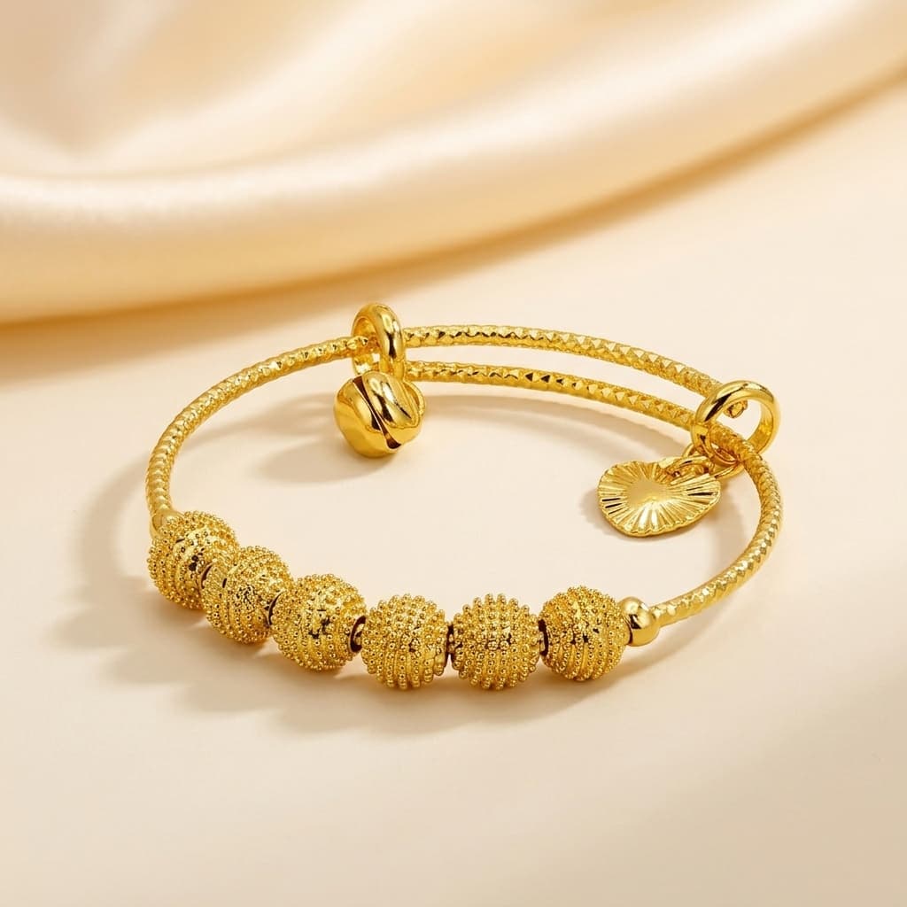 Golden Pearls Bracelet